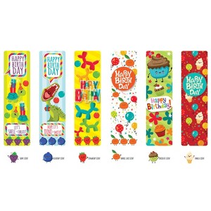 Geddes Scented Birthday Bookmarks - 48 per bag - 1 of 1