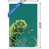Trends International Snowtap - Chameleon Photobomb Framed Wall Poster Prints - 3 of 4