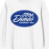 Only Murders In The Building Dima's Gourmet Deli Crew Neck Long Sleeve White Adult Sweatshirt - 2 of 3