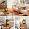 Portable Small Space Heater, 2-in-1 Fast Heating Ceramic Desk Heater & Fan, Overheat & Tip-Over Protection, for Office, Room, Under Desk Use - 4 of 4