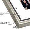 Americanflat Vintage Picture Frame with Mat and Beaded Accents with Shatter Resistant Glass - 3 of 4