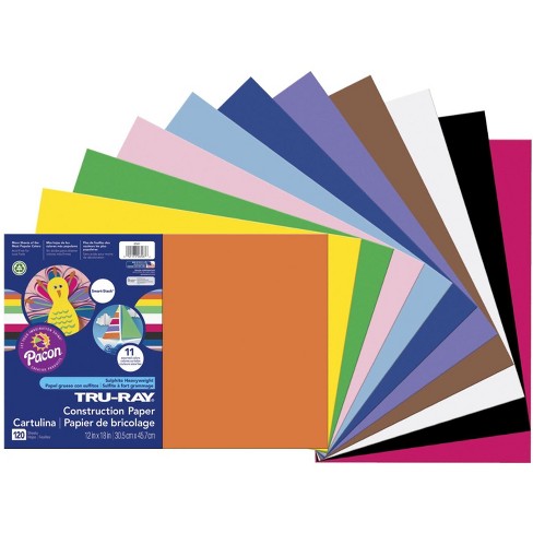 9 x 12 Inches Royal Blue 9/" x 12/" Tru-Ray Sulphite Construction Paper