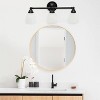 3-Light Essentix Traditional Vanity Uplight Downlight Wall Mounted Fixture - Lalia Home - 3 of 4