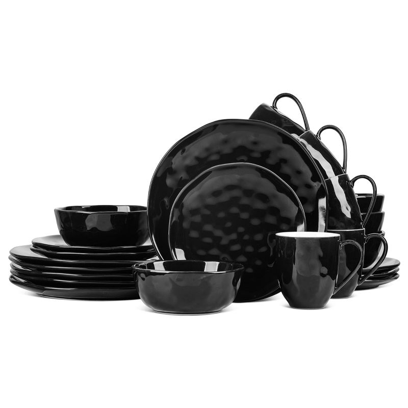 Stone Lain Ivy 24-Piece Dinnerware Set Porcelain, Service for 6, 1 of 8
