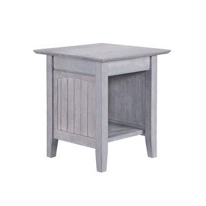 AFI Furnishings Nantucket End Table Driftwood - 1 of 3