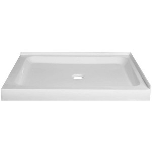 Fine Fixtures Double Threshold Acrylic Shower Base - 1 of 4