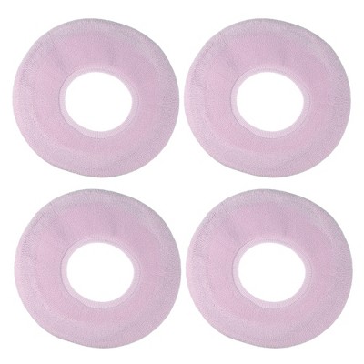Unique Bargains Stretchable Thicker Toilet Seat Cover Pad Lid Bathroom Warmer Soft Washable Reusable