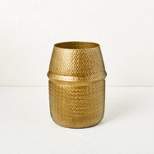 Metal Wastebasket Gold - Opalhouse™ designed with Jungalow™