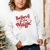 SmileyWorld Believe in Magic Sparkle - Toddler Graphic Sweatshirt - 3 of 4