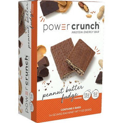 Power Crunch Protein Energy Bar Peanut Butter Fudge - 5ct