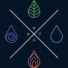 Men's Design By Humans Alchemy - The 4 Classical Elements By IkigaiDreamscape T-Shirt - 2 of 4