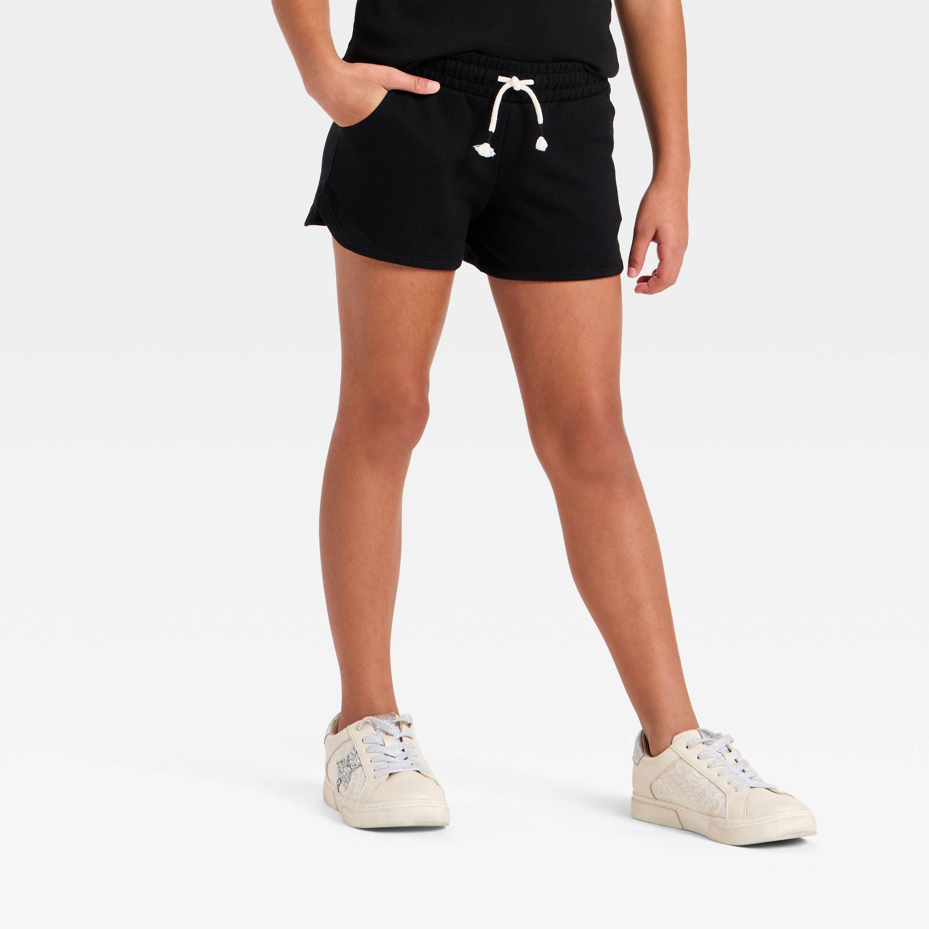 Girls' Knit Pull-On Shorts - Cat & Jack™