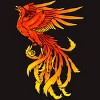 Men's Design By Humans Phoenix By Zeldy T-Shirt - 2 of 4