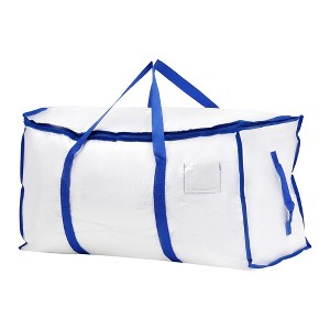 Unique Bargains Foldable Clothes Organizing Storage Moving Bags with Handles 1 Pc - 1 of 4