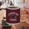 Cumberland University Phoenix Logo Ceramic Coffee Mug Novelty Gift Mugs for Coffee Tea and Hot Drinks 11oz White - 4 of 4