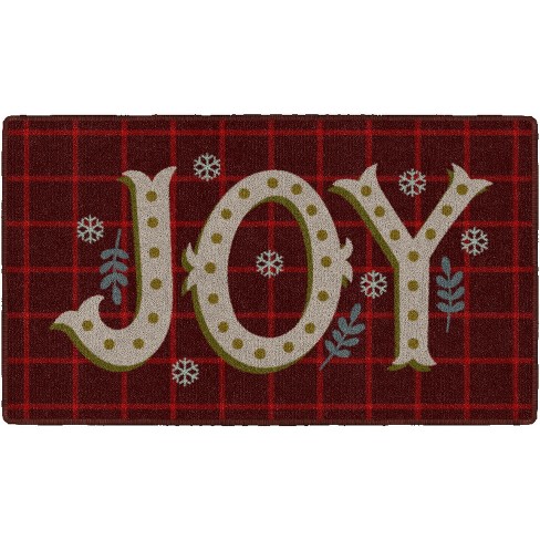 Holiday Joy Door Mat