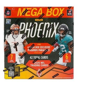 2025 Panini Phoenix Football Mega Box (Pyramids Parallels) : Target