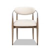 Jennifer Taylor Home Artemis Mixed Material Upholstered Dining Arm Chair - 2 of 4