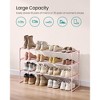 SONGMICS Shoe Rack, 3 Tier Shoe Organizer, Metal Shoe Storage Shelf - 3 of 4