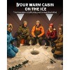 Pop-Up Ice Fishing Tent for 6-8,60s Quick Setup,Triple-Layer Insulation & 210D Oxford Fabric,Windproof Hub Shelter with Anchors, Ropes & Carry Bag - 4 of 4