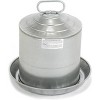 Little Giant 2 Gallon Steel Chick Galvanized Double Wall Fountain - 3 of 3