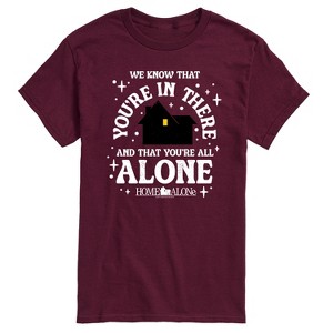 Men's - Home Alone - We Know Youre In There Short Sleeve Graphic T-Shirt - 1 of 4