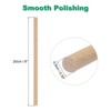 Unique Bargains Arts Garden Christmas Decoration Round Natural Wood Sticks 20 Pcs - 2 of 4
