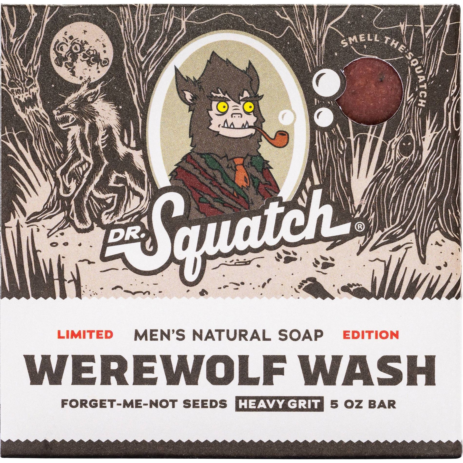 DR. SQUATCH Men's All Natural Bar Soap - Werewolf Wash - 5oz