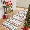 GustoWave Snowflake Christmas Holiday Decorative Area Rug for Bedroom Living Room, Colorful - 2 of 4