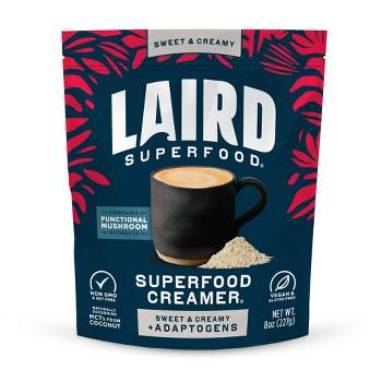 Laird Superfood Sweet and Creamy Superfood Creamer with Functional Mushrooms - 8oz