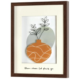 Dicksons Bloom Where God Plants Your Mustard 12 x 15 MDF Decorative Wall Plaque - 1 of 3