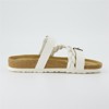 CUSHIONAIRE Women's Lizzy Cork Footbed Sandal - Comfortable, Adjustable Straps, Arch Support, Wide Widths Available, Boho Chic Summer Slides - 4 of 4