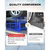 Heavy-Duty Hydraulic Car Ramps 5T Capacity - Adjustable 9.3-14 Inch Height for Cars, SUVs, and Light Trucks - 4 of 4
