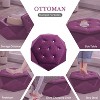 Christopher Knight Home Florence Modern Velvet Polygon Diamond Tufted Storage Ottoman - 4 of 4
