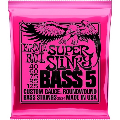 Ernie Ball 2824 Super Slinky 5-String Bass Strings