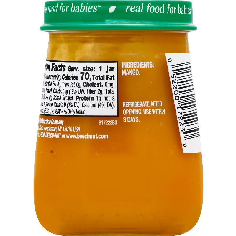 Beech-Nut Naturals Mango Baby Food Jar - 4oz, 5 of 11