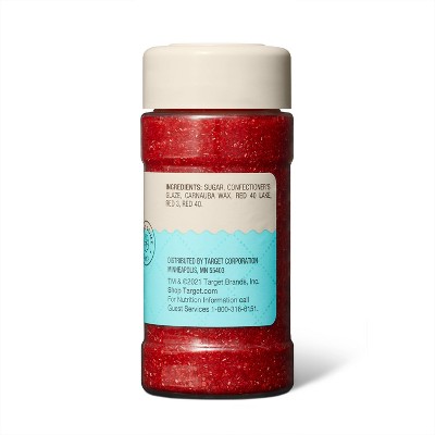 Red Sanding Sugar - 3.7oz - Favorite Day&#8482;