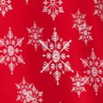 classic red winter snow