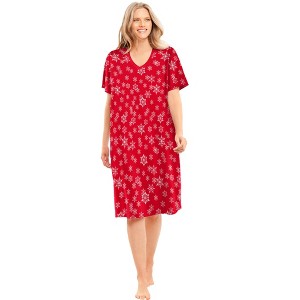 Dreams & Co. Print Sleepshirt - 1 of 4