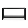 HDZNVF Modern Farmhouse Console Table, Elegant Minimalist Design with Premium Wood Veneer - 3 of 4