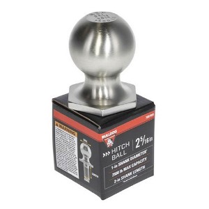 Bulldog InterLock 2-5/16 Inch Hitch Ball 7,500 lbs Towing Capacity, 1 Inch Shank, HD Zinc Finish, Ideal for Trailer, RV, Truck, Tow Accessories - 1 of 4