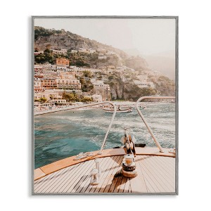 Stupell Industries Boating Coastal Seaside Town Buildings, 11" x 14" - 1 of 4