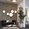 13" LED 1-Light Palomaro Glass Pendant White/Charcoal Gray - EGLO - 2 of 3