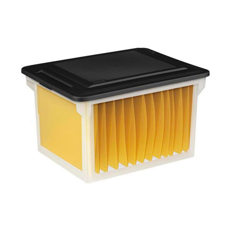 Sterilite Convenient Versatile Contoured Clear Home Organizing Storage File Container Box, 5 of 8