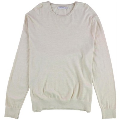 Calvin Klein Mens Extra Fine Merino Wool Blend Pullover Sweater