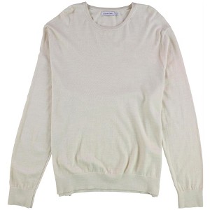 Calvin Klein Mens Extra Fine Merino Wool Blend Pullover Sweater - 1 of 2