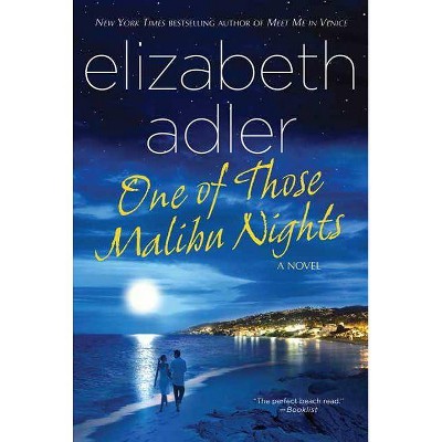 One of Those Malibu Nights - (Mac Reilly) by  Elizabeth Adler (Paperback)