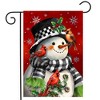 Briarwood Lane Winter Garden Flag 12x18 For Outdoor Snowman With Cardinals For Winter Garden Flag Flags For Outside - 2 of 4