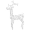 Aghana Digitals Weather-Resistant Acrylic Reindeer Decor with 90 Cold White LEDs, 23.6"x6.3"x39.4", - 4 of 4