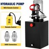 8.5 Qt Car Lift Hydraulic Pump Dump Trailer Electric Power Unit Single Action 12V - 4 of 4